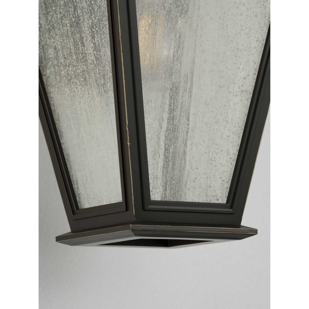 Progress Lighting P560166-020 Cardiff One Light Wall Lantern Outdoor Bronze / Dark