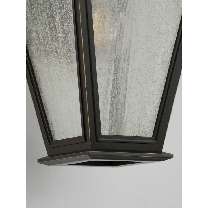 Progress Lighting P560166-020 Cardiff One Light Wall Lantern Outdoor Bronze / Dark