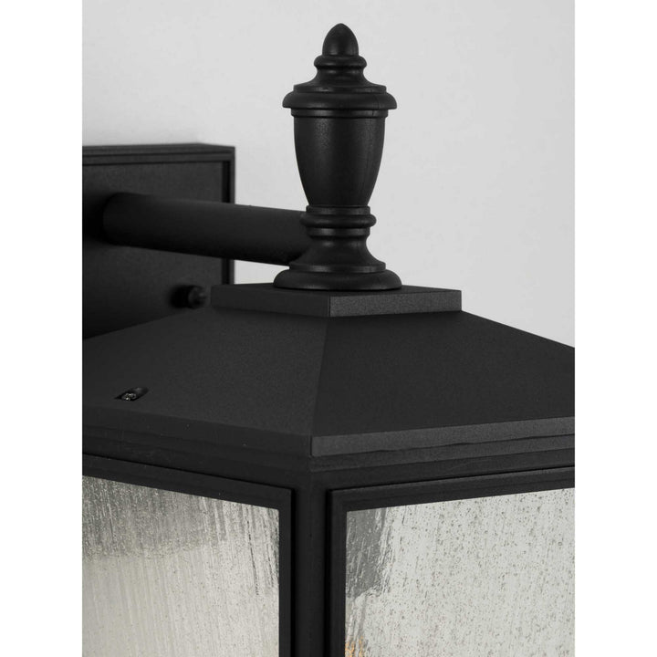 Progress Lighting P560167-031 Cardiff One Light Wall Lantern Outdoor Black