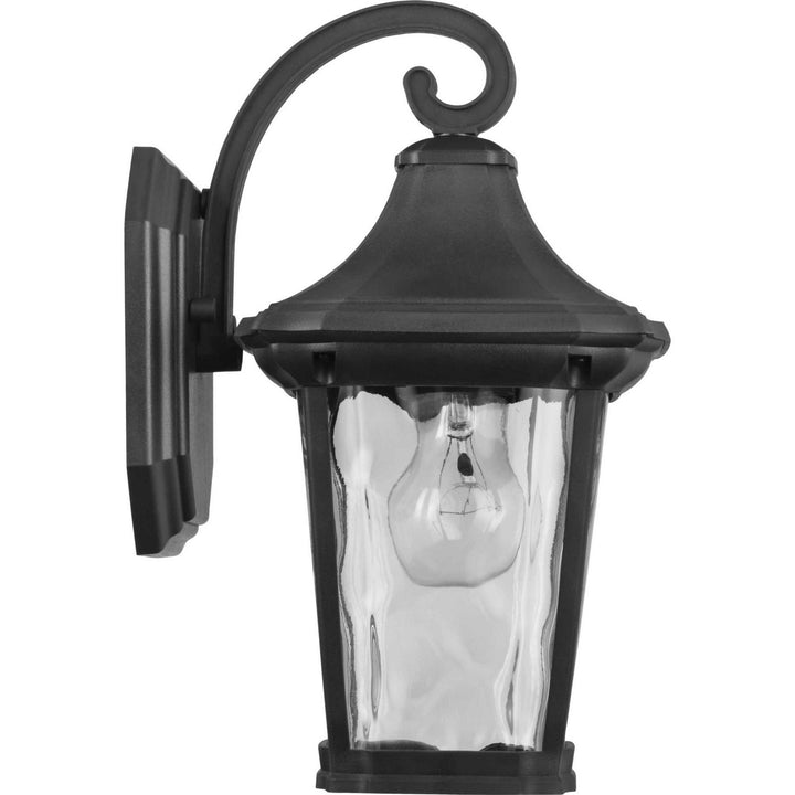 Progress Lighting P560171-031 Marquette One Light Wall Lantern Outdoor Black