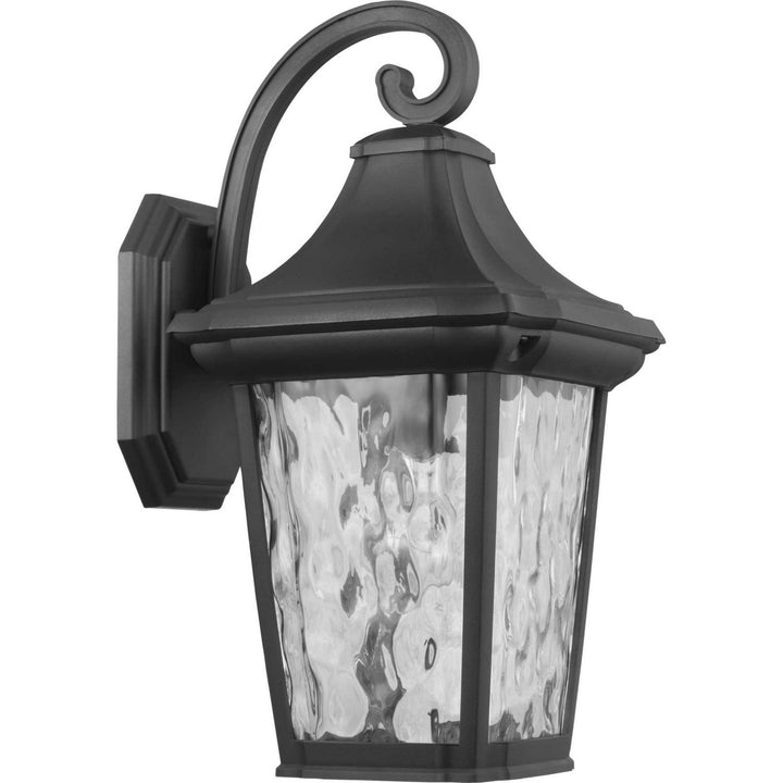 Progress Lighting P560172-031 Marquette One Light Wall Lantern Outdoor Black