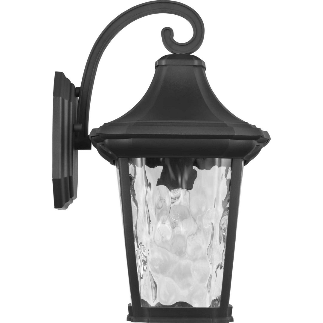 Progress Lighting P560172-031 Marquette One Light Wall Lantern Outdoor Black