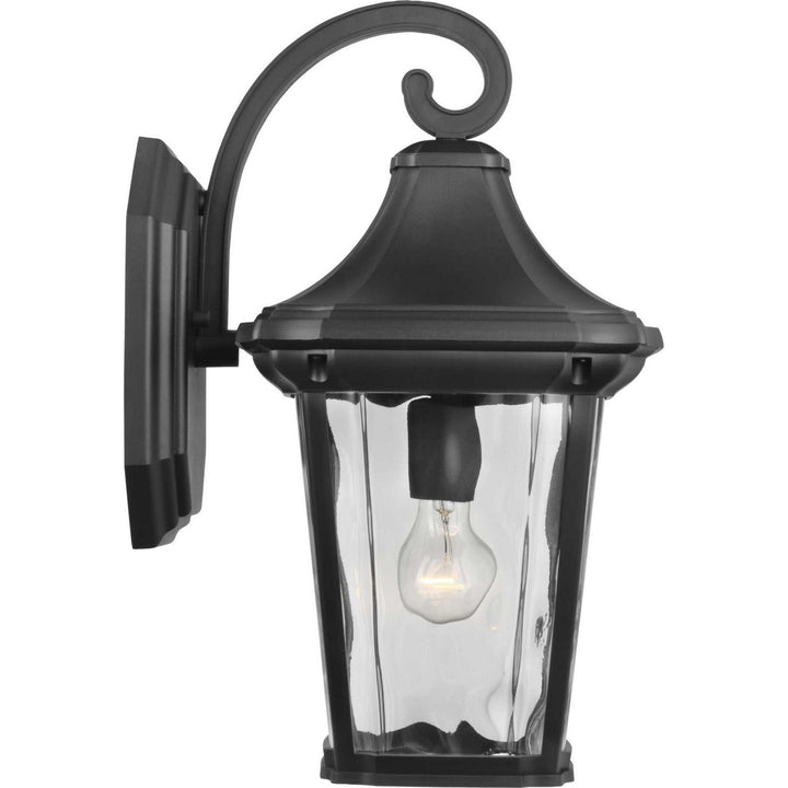 Progress Lighting P560173-031 Marquette One Light Wall Lantern Outdoor Black
