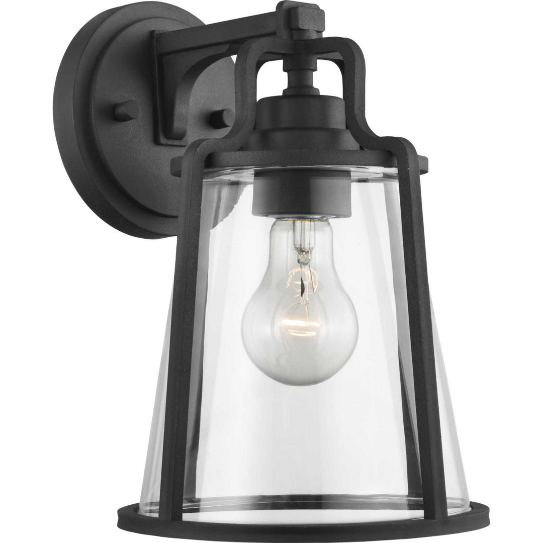 Progress Lighting P560178-031 Benton Harbor One Light Wall Lantern Outdoor Black