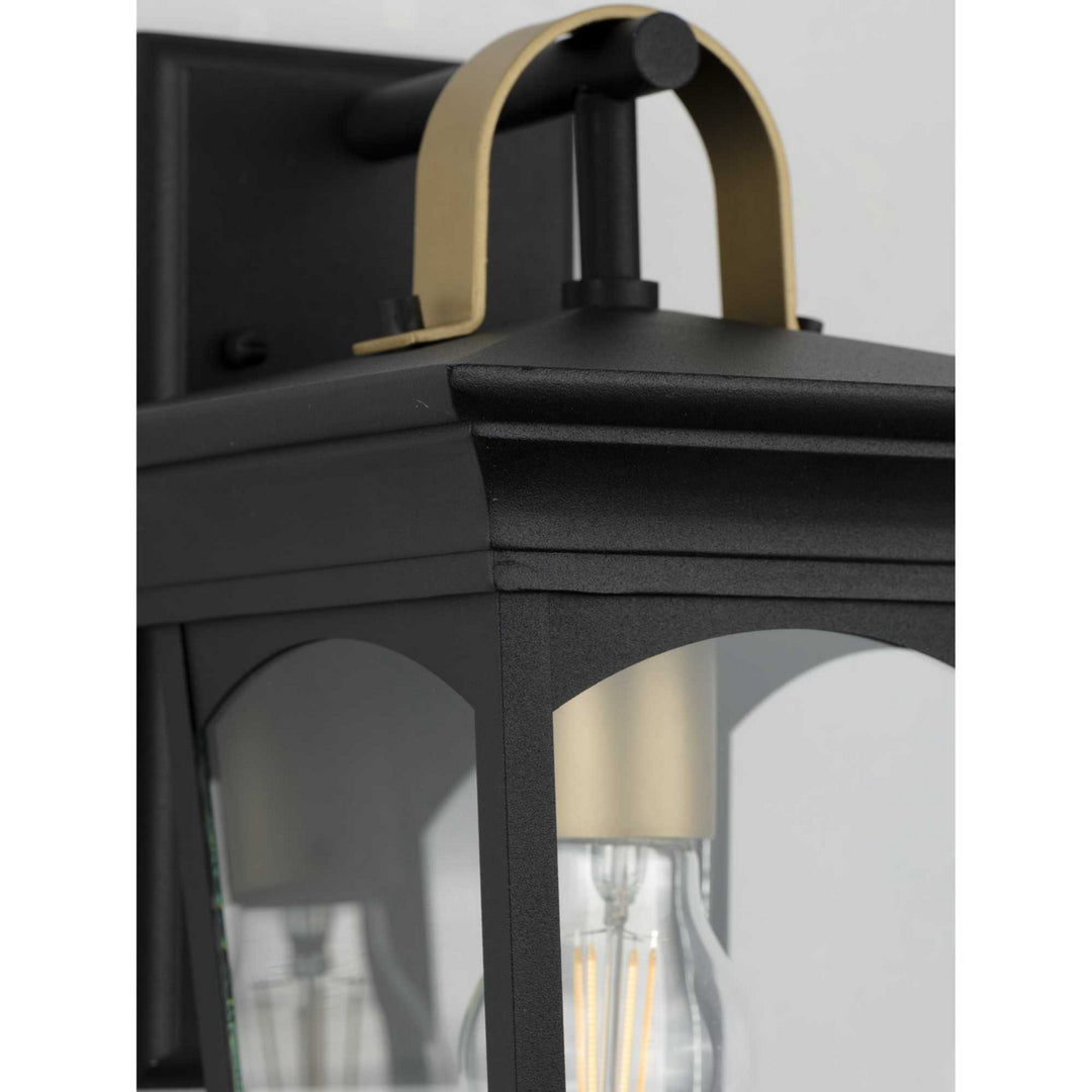 Progress Lighting P560182-031 Chatsworth One Light Wall Lantern Outdoor Black