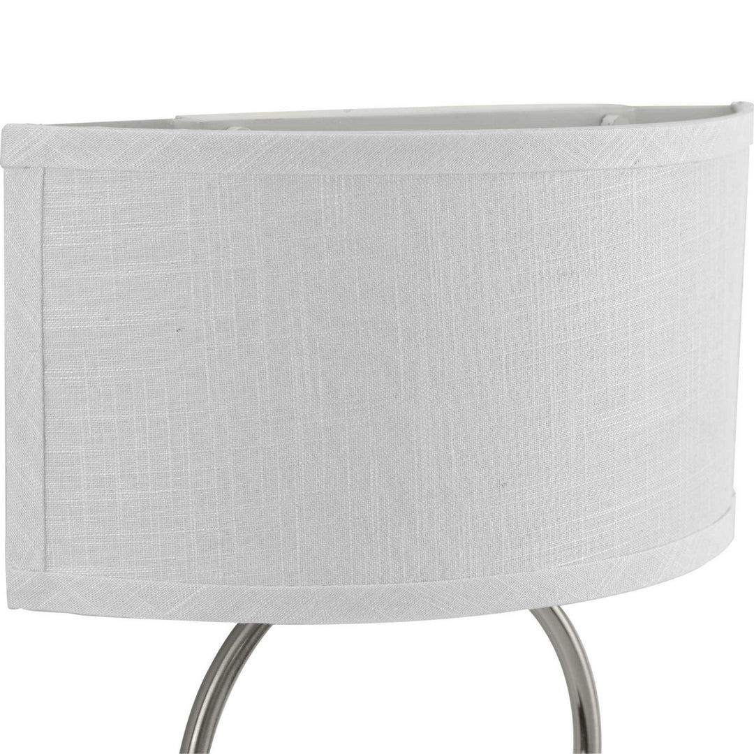 Progress LED Shaded Sconce P710058-009-30 Wall Light - Brushed Nickel