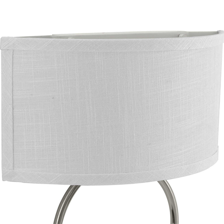 Progress LED Shaded Sconce P710058-009-30 Wall Light - Brushed Nickel