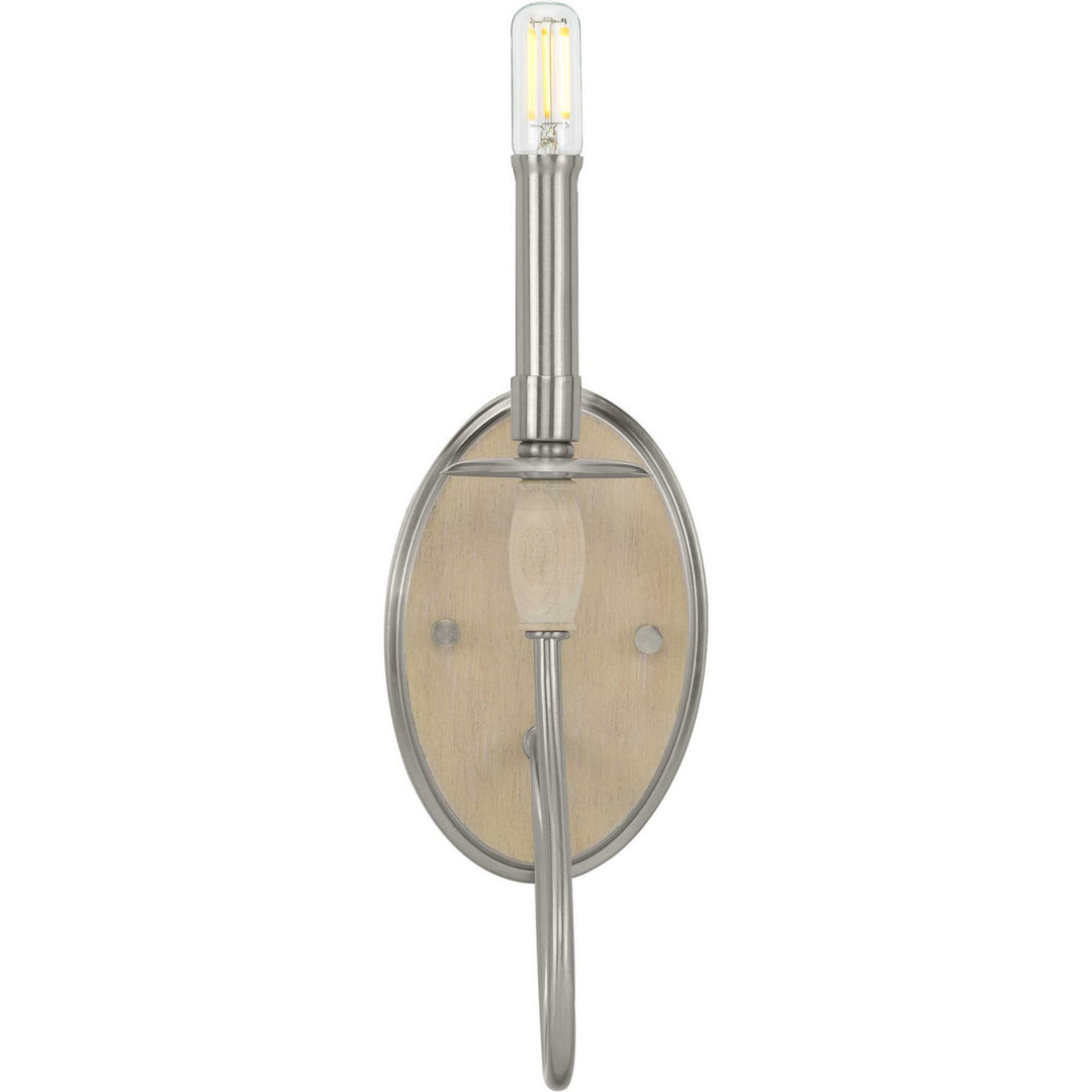 Progress Durrell P710074-009 Wall Light - Brushed Nickel