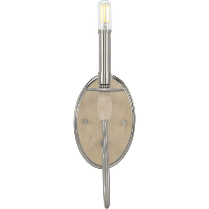 Progress Durrell P710074-009 Wall Light - Brushed Nickel