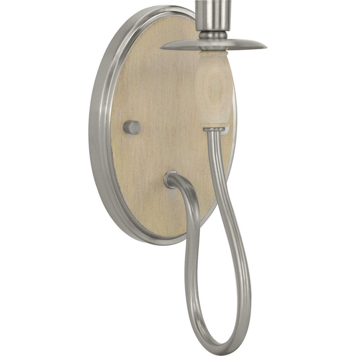 Progress Durrell P710074-009 Wall Light - Brushed Nickel