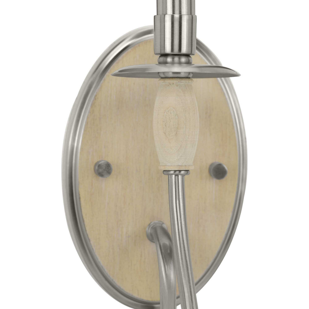 Progress Durrell P710074-009 Wall Light - Brushed Nickel
