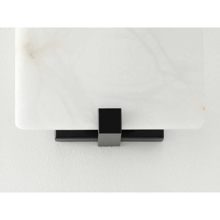 Progress Led Alabaster Stone P710081-031-30 Wall Light - Black