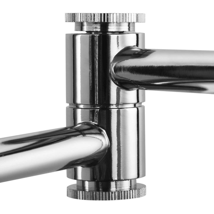 Progress Lighting P710085-104 Hinton One Light Swing Arm Wall Lamp Lamp Polished Nickel