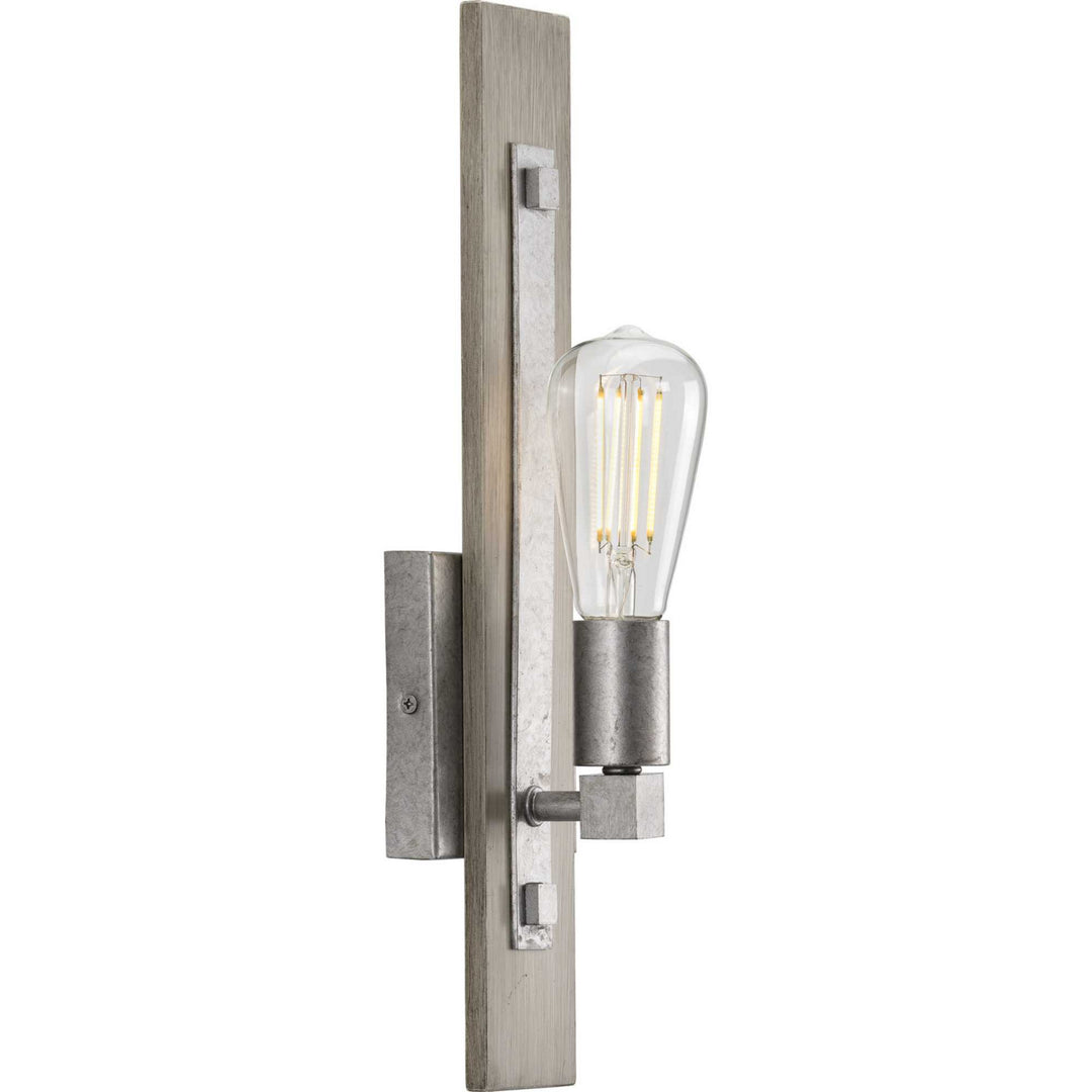 Progress Hemsworth P710093-141 Wall Light - Galvanized Finish