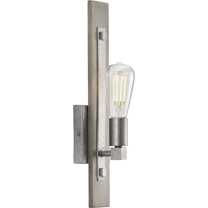 Progress Hemsworth P710093-141 Wall Light - Galvanized Finish