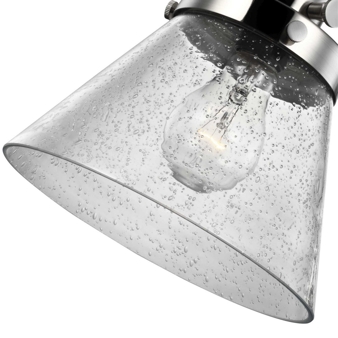 Progress Lighting P710094-009 Hinton One Light Swing Arm Wall Lamp Lamp Pewter, Nickel, Silver