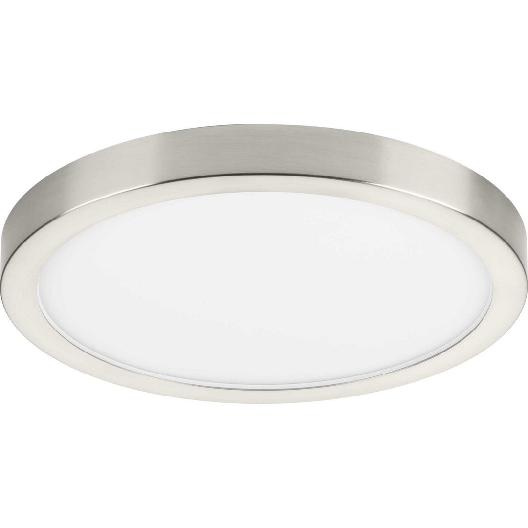 Progress Lighting P860050-009 Everlume Led Flush Mount Decor Pewter, Nickel, Silver
