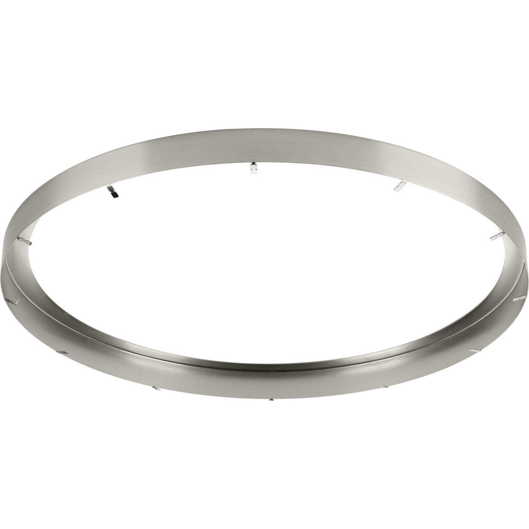 Progress Lighting P860052-009 Everlume Led Flush Mount Decor Pewter, Nickel, Silver