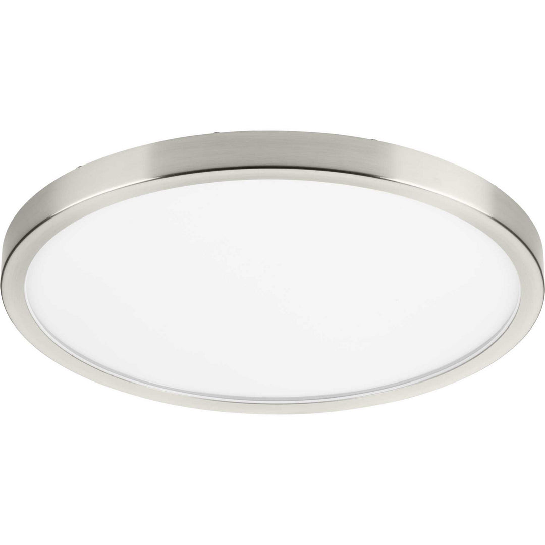 Progress Lighting P860052-009 Everlume Led Flush Mount Decor Pewter, Nickel, Silver