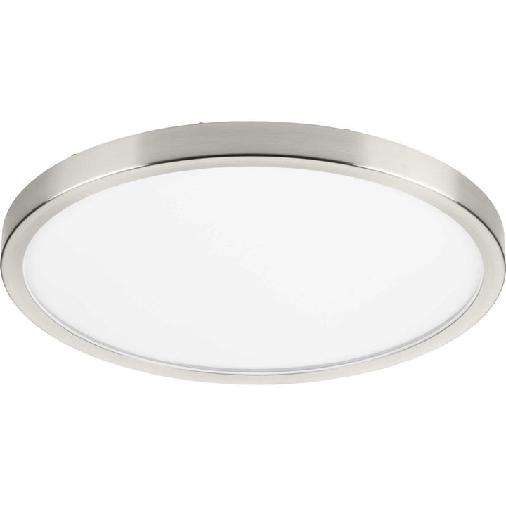 Progress Lighting P860052-009 Everlume Led Flush Mount Decor Pewter, Nickel, Silver