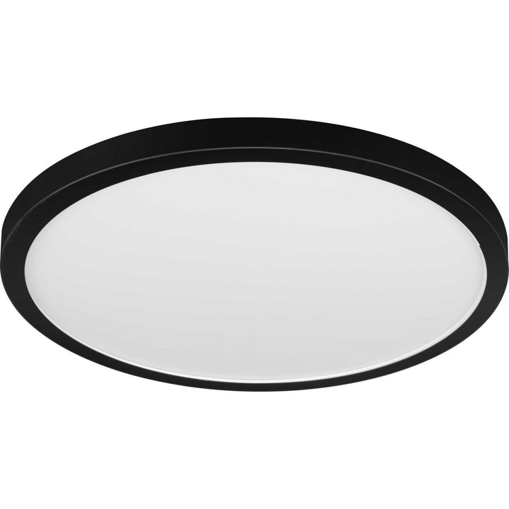 Progress Lighting P860052-031 Everlume Led Flush Mount Decor Black