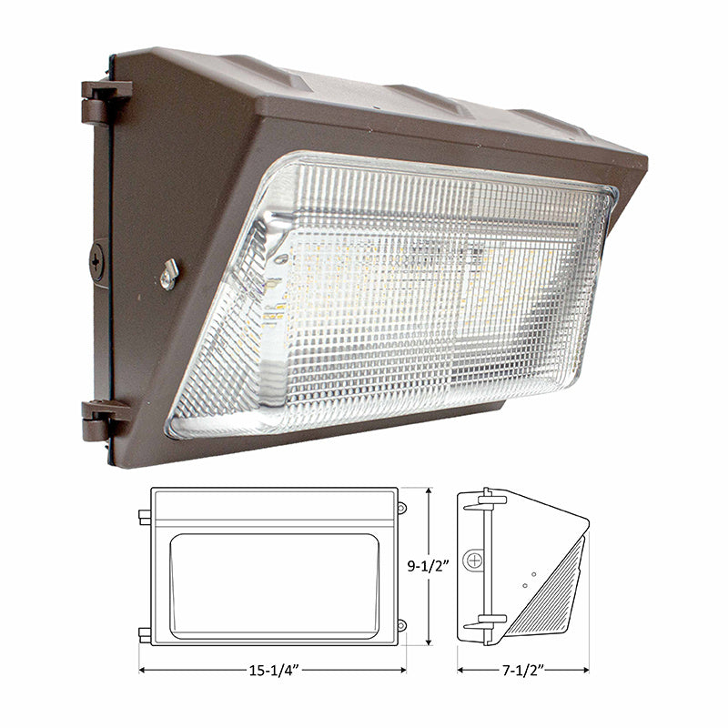 Westgate Lighting WMX-MCTP-D  Led Tunable Non-Cutoff Wall Packs Utility Light Bronze / Dark