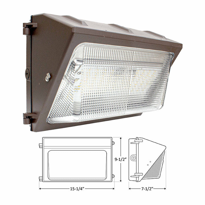 Westgate Lighting WMX-MCTP-D  Led Tunable Non-Cutoff Wall Packs Utility Light Bronze / Dark