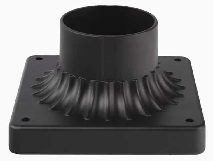 Westgate Lighting PML-MCT-BK  Led Post Mount Lantern Outdoor Black
