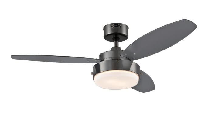 Westinghouse Alloy 7221500 Ceiling Fan - Gun Metal, Black / Graphite/