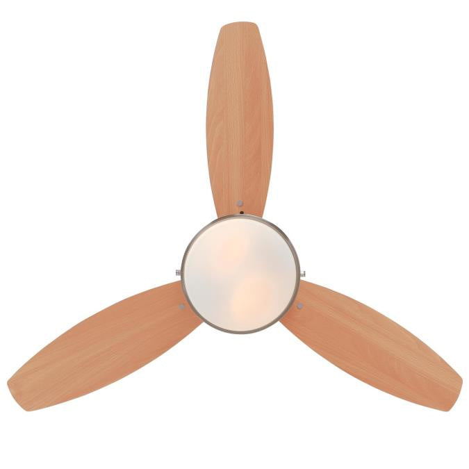 Westinghouse Alloy 7221600 Ceiling Fan - Brushed Nickel, Beech / Wengue/