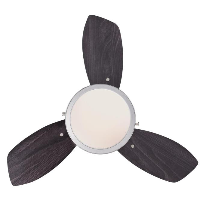 Westinghouse Wengue 7224100 Ceiling Fan - Chrome, Wengue / Beech/