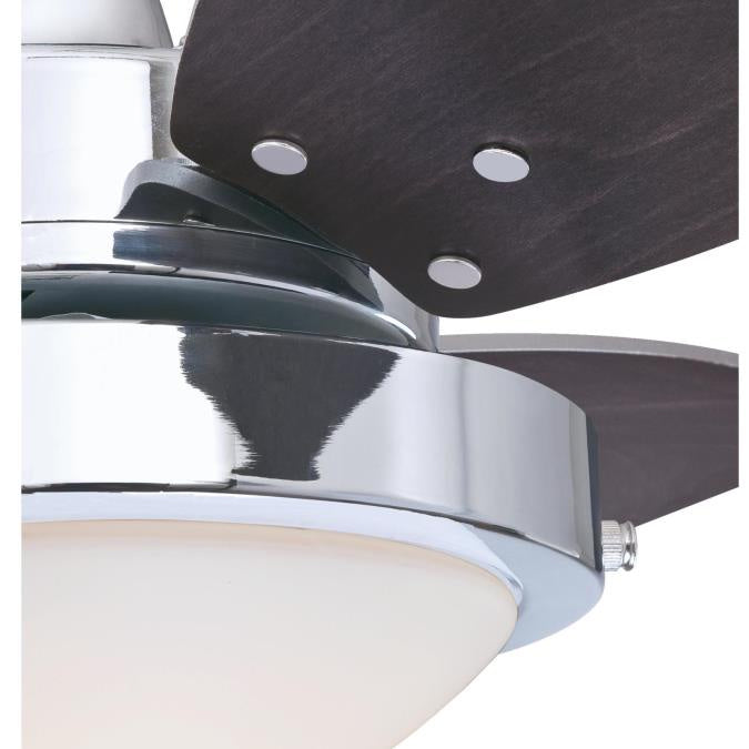 Westinghouse Wengue 7224100 Ceiling Fan - Chrome, Wengue / Beech/