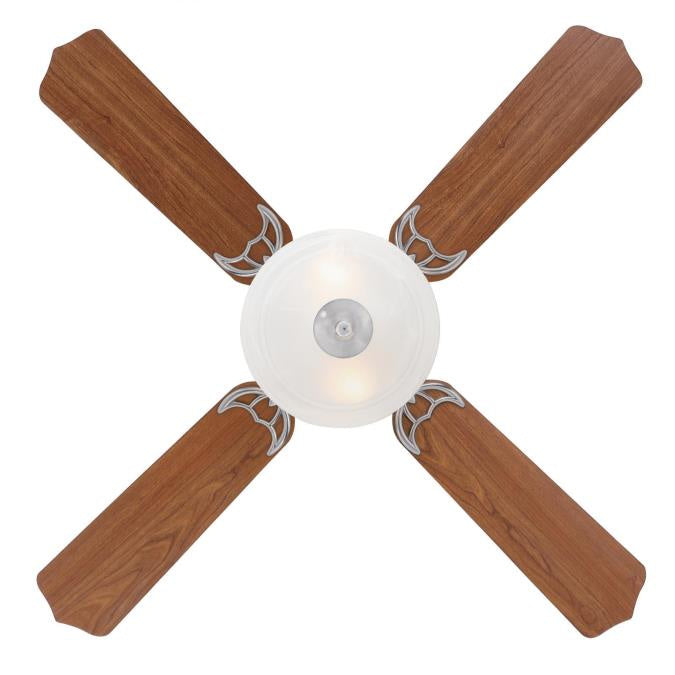 Westinghouse Hadley 7230400 Ceiling Fan - Brushed Nickel, Dark Cherry / Rosewood/