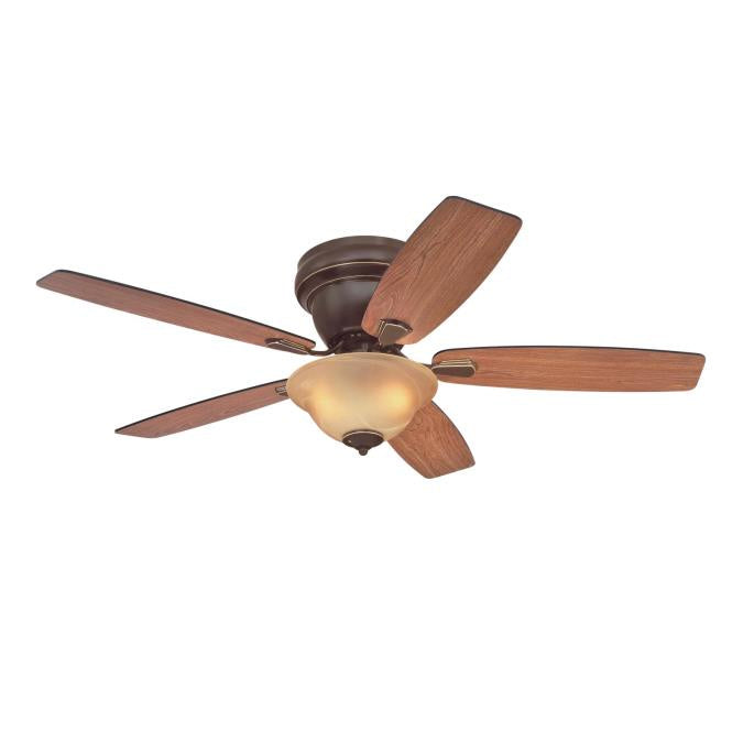 Westinghouse Sumter 7230600 Ceiling Fan - Classic Bronze, Shaded Applewood / Dark Cherry/