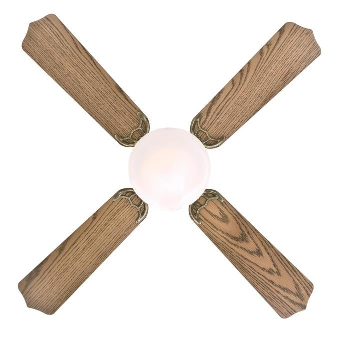 Westinghouse Casanova Supreme 7230900 Ceiling Fan - Antique Brass, Oak / Walnut/