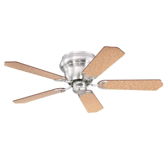 Westinghouse Contempra Trio 7231900 Ceiling Fan - Brushed Nickel, Rosewood / Bird'S Eye Maple/