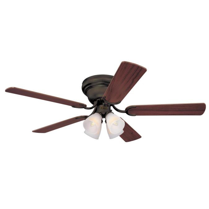 Westinghouse Contempra Iv 7232100 Ceiling Fan - Oil Rubbed Bronze, Dark Cherry / Walnut/