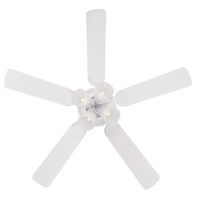 Westinghouse Contempra Iv 7232300 Ceiling Fan - White, White / White Wshd Pine/