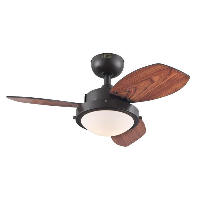 Westinghouse Wengue 7233000 Ceiling Fan - Espresso, Espresso / Dark Cherry/