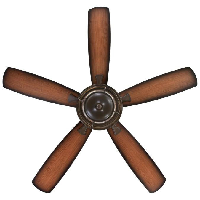 Westinghouse Brentford 7233400 Ceiling Fan - Aged Walnut, Shaded Dark Cherry / Walnut/