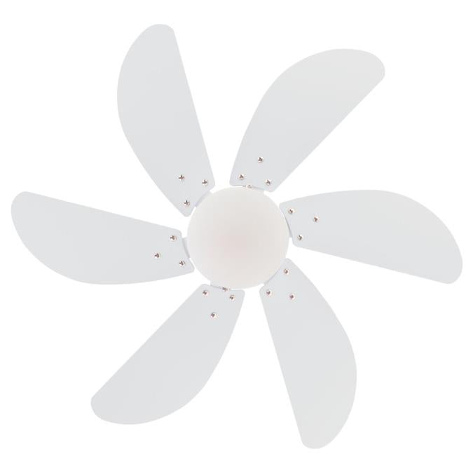 Westinghouse Turbo Swirl 7234400 Ceiling Fan - White, White/