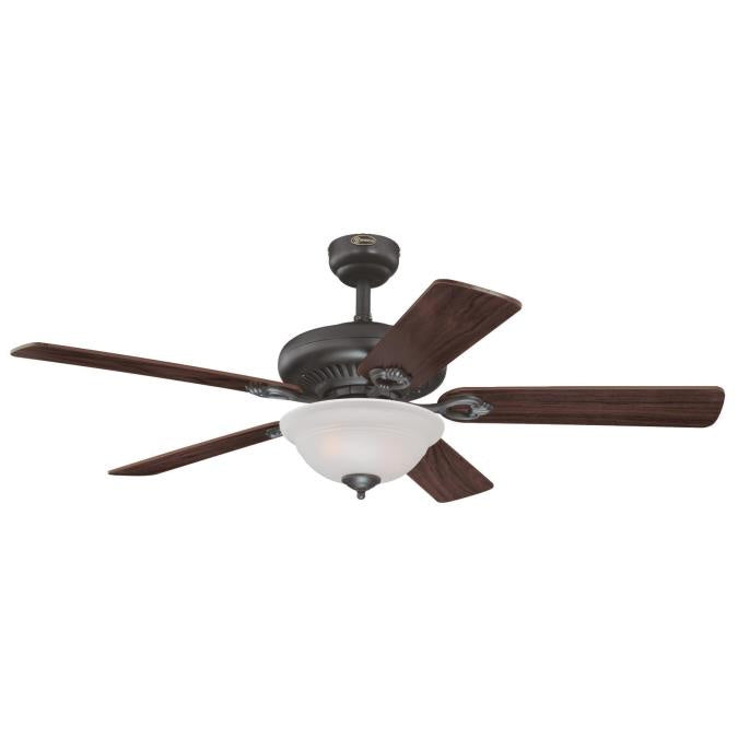 Westinghouse Fairview 7235100 Ceiling Fan - Oil Rubbed Bronze, Dark Cherry / Walnut/