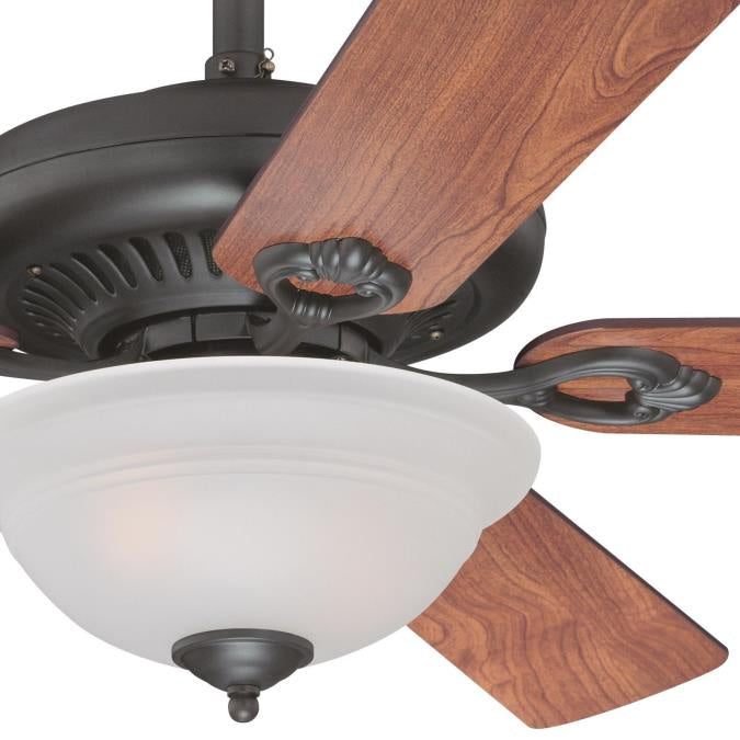 Westinghouse Fairview 7235100 Ceiling Fan - Oil Rubbed Bronze, Dark Cherry / Walnut/