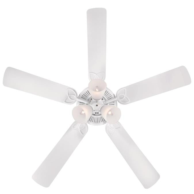 Westinghouse Vintage 7236400 Ceiling Fan - White, White / White Wshd Pine/