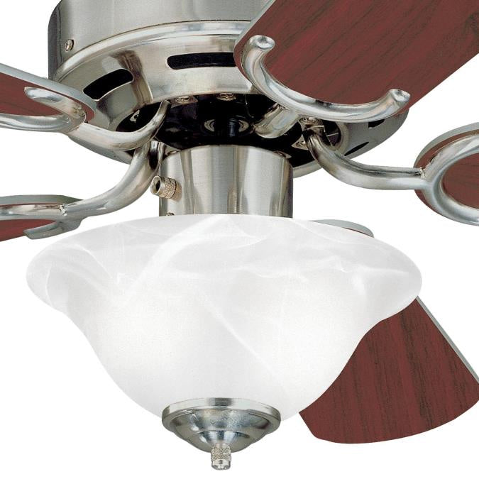 Westinghouse Richboro Se 7237500 Ceiling Fan - Brushed Nickel, Rosewood / Light Maple/