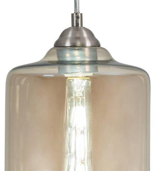 Meyda Tiffany Mersch 210549 Pendant Light - Brushed Nickel