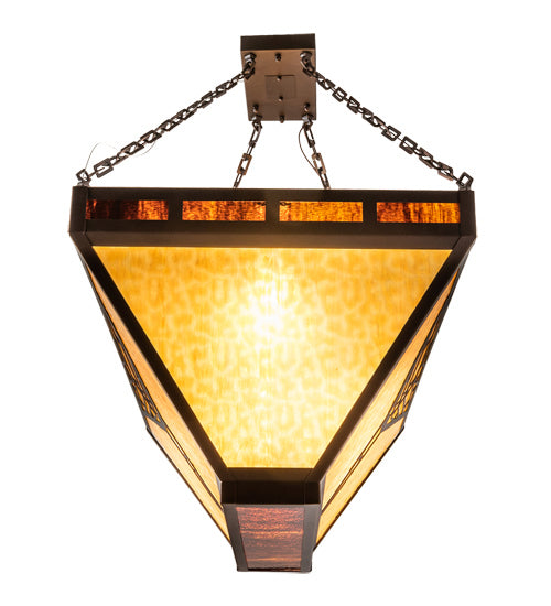 Meyda Tiffany Nuevo Mission 226306 Ceiling Light - Mahogany Bronze
