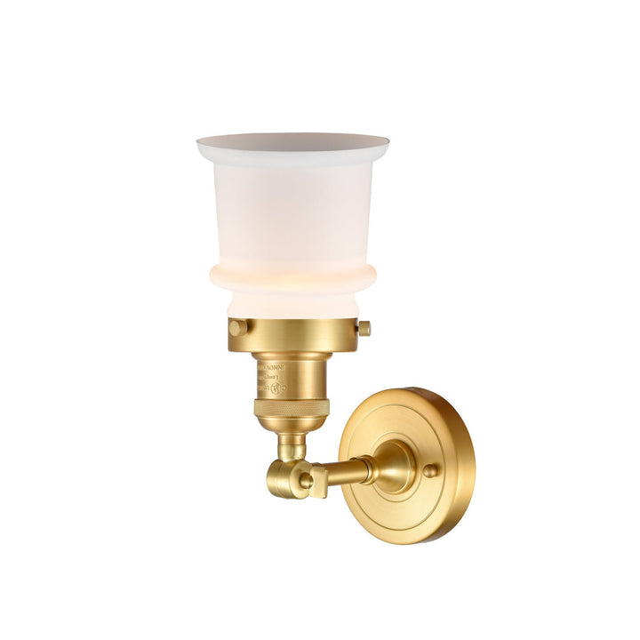Innovations Franklin Restoration 203-SG-G181S-LED Wall Sconce Light - Satin Gold