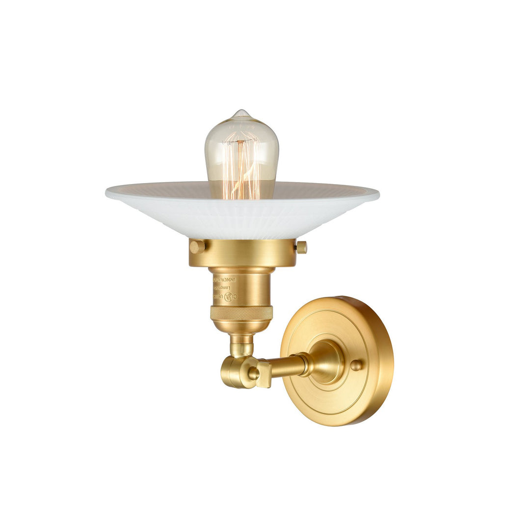 Innovations Franklin Restoration 203-SG-G1-LED Wall Sconce Light - Satin Gold
