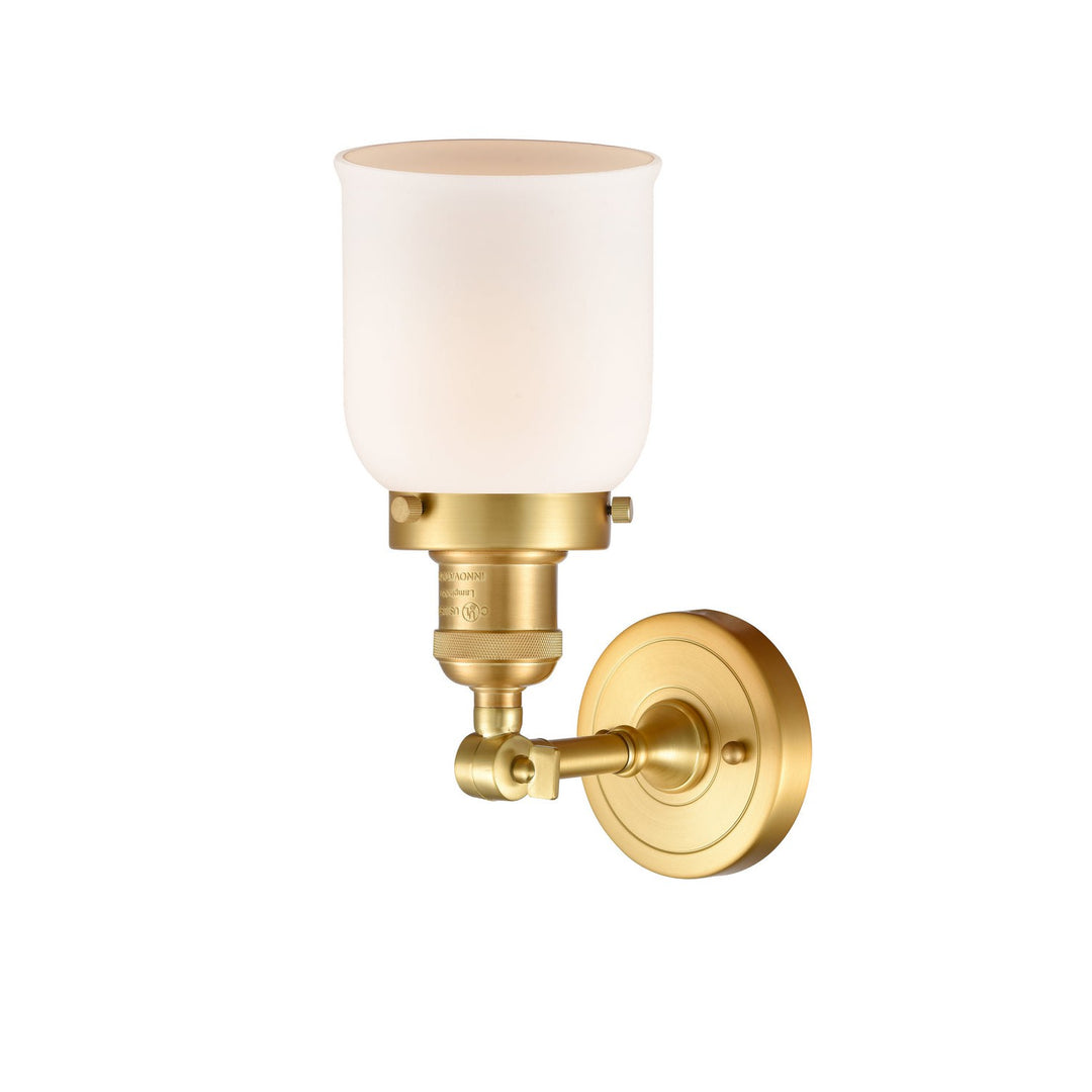 Innovations Franklin Restoration 203-SG-G51-LED Wall Sconce Light - Satin Gold